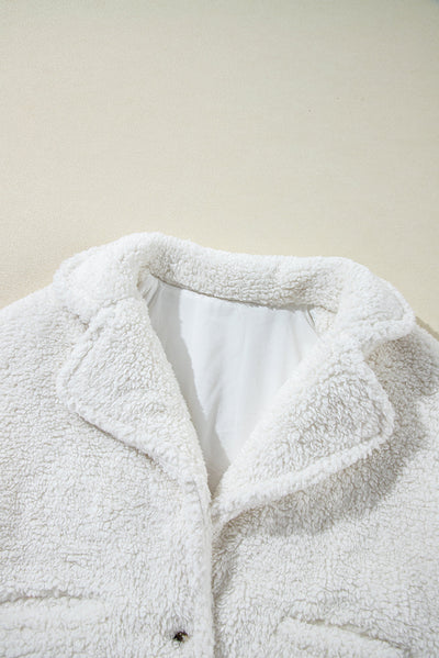 Teddy-Kurzjacke | Flauschiges Material | Gemütlich & Modern