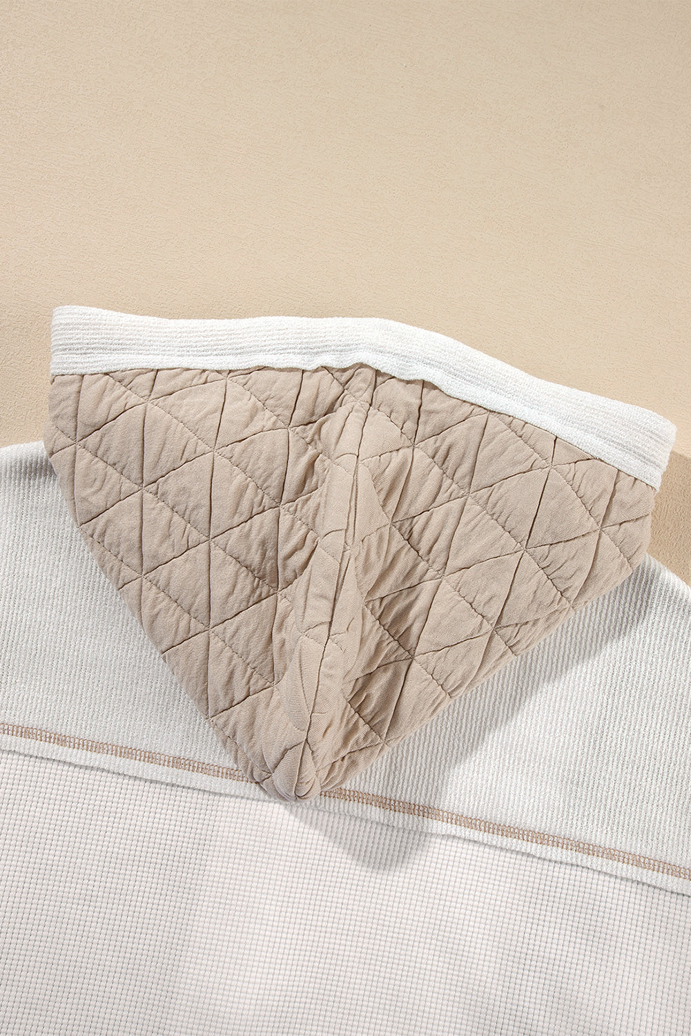 Gesteppte Kapuzenjacke | Leichte Textur | Lässiger Komfort