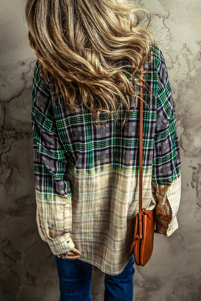 Karierte Oversized-Hemdjacke | Lässiger Komfort | Modernes Design