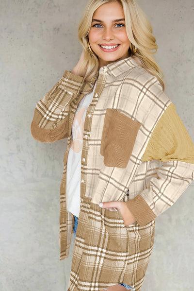 Patchwork-Karohemdjacke | Weicher Komfort | Vielseitiger Style