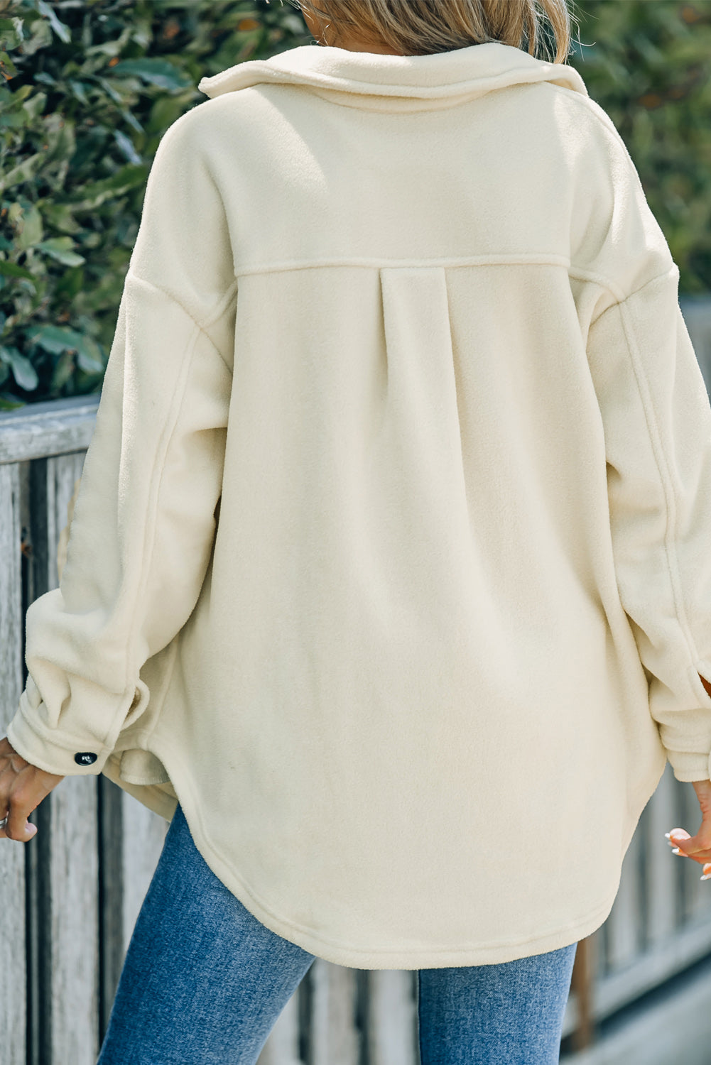 Fleece-Hemdjacke | Weich & Kuschelig | Perfekt für den Alltag