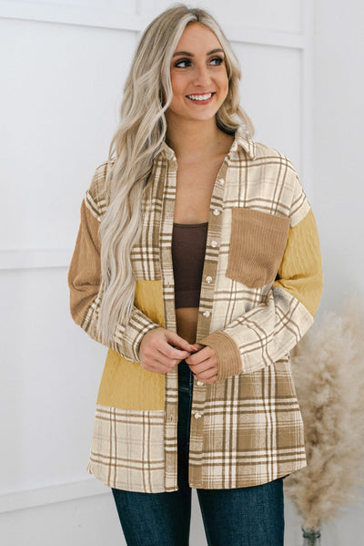 Patchwork-Karohemdjacke | Weicher Komfort | Vielseitiger Style