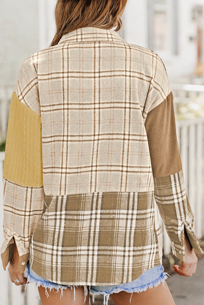Patchwork-Karohemdjacke | Weicher Komfort | Vielseitiger Style
