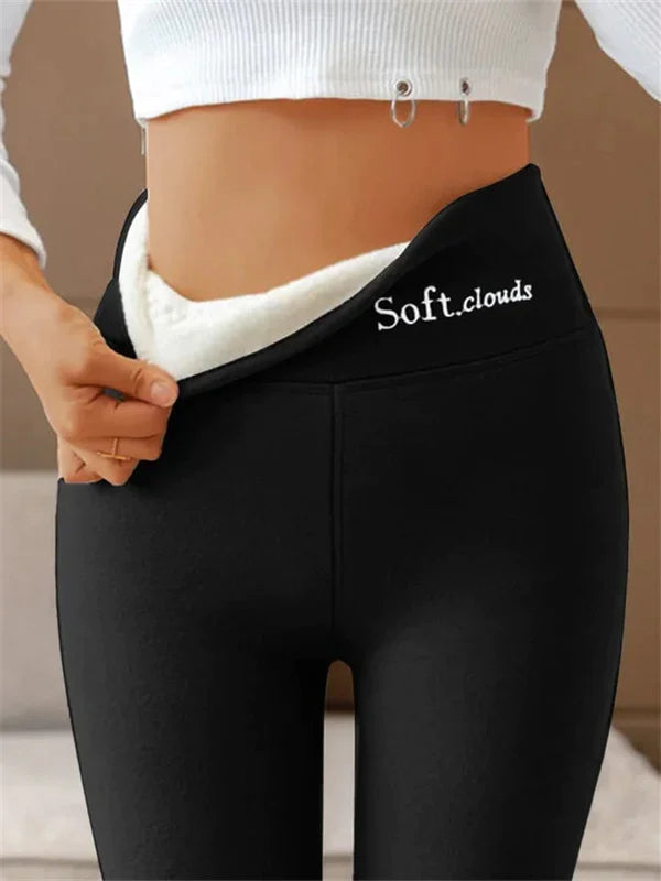 Avelena | Fleece-Gefütterte Schlankmachende Leggings