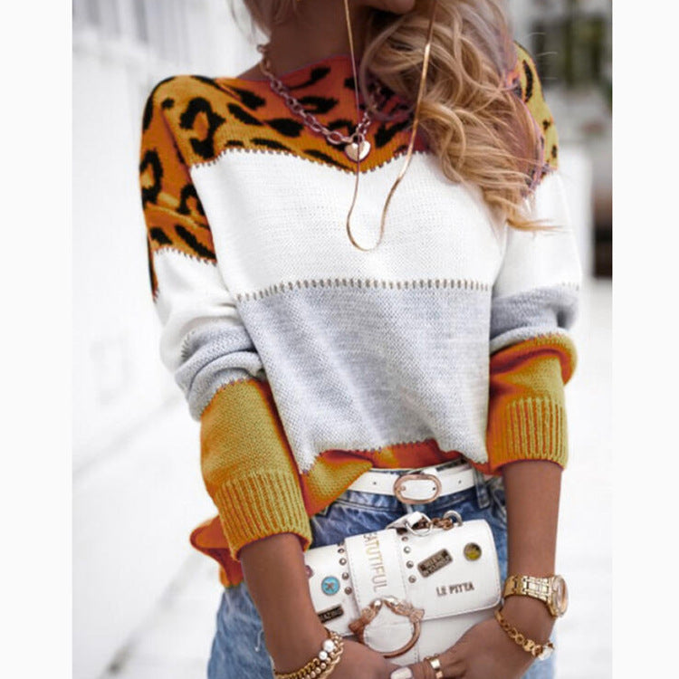 Avelena | Pullover mit Patchwork