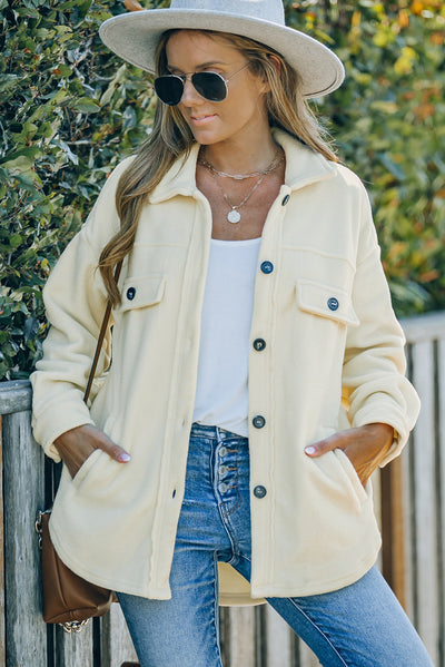 Fleece-Hemdjacke | Weich & Kuschelig | Perfekt für den Alltag