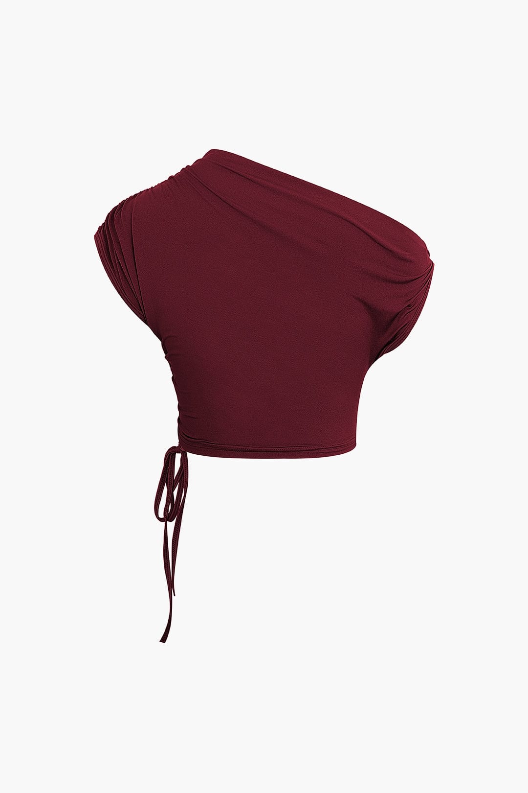 Melody | Asymmetrisches Zweiteiler-Set mit One-Shoulder Crop-Top & Maxi-Rock