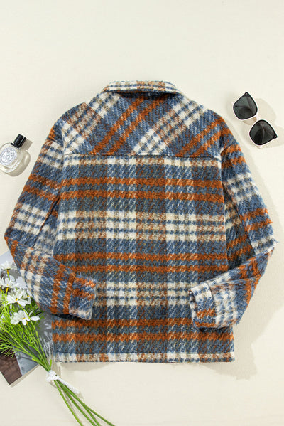 Karierte Hemdjacke aus Fleece | Rustikal & Warm | Winter-Essential