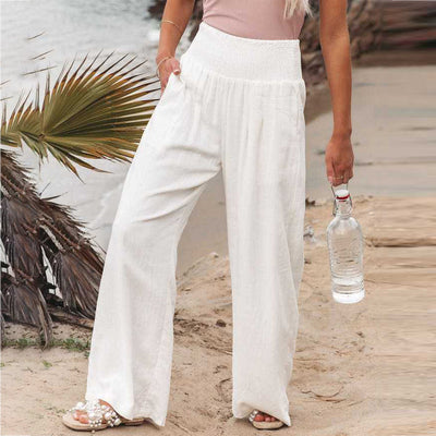 Avelena | Gemütliche Hose mit Weitem Bein