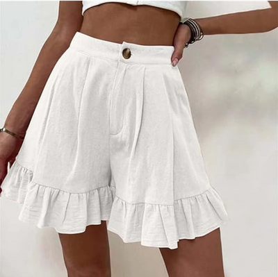 Thalara – Schicke Shorts mit Rüschensaum