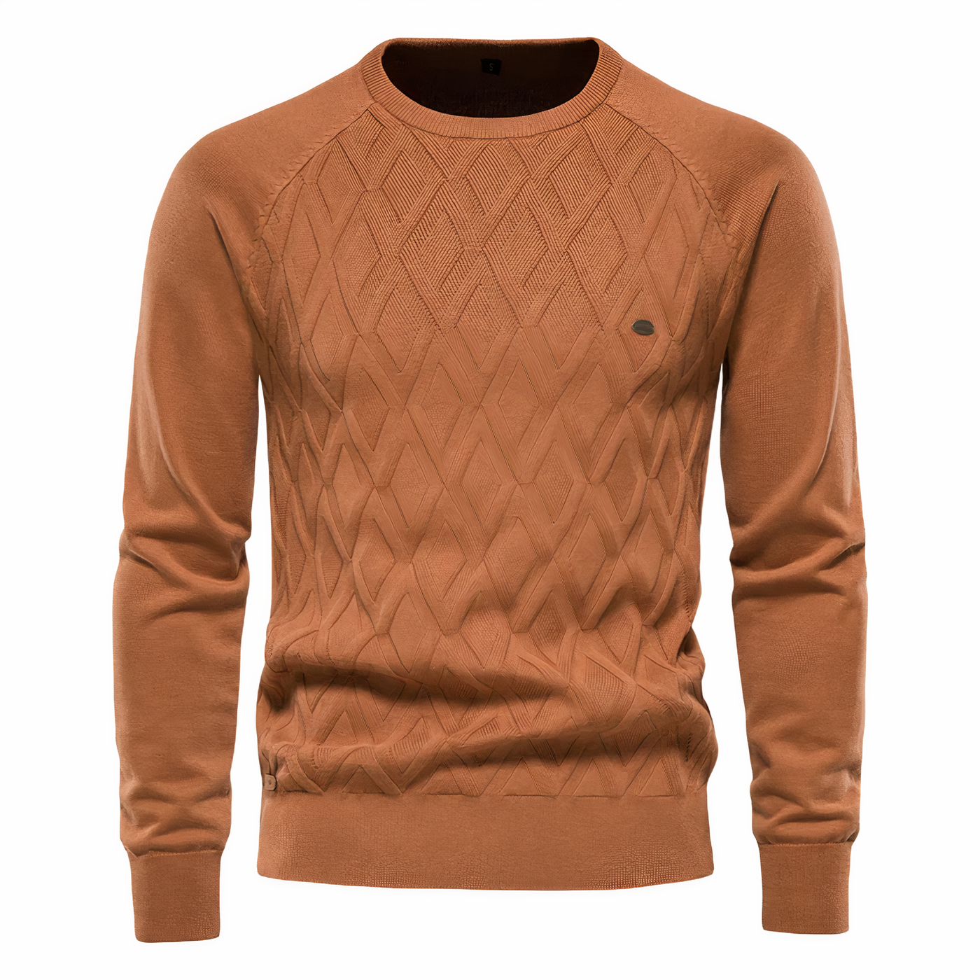 Avelena | Strickpullover mit Rautenmuster für Herren