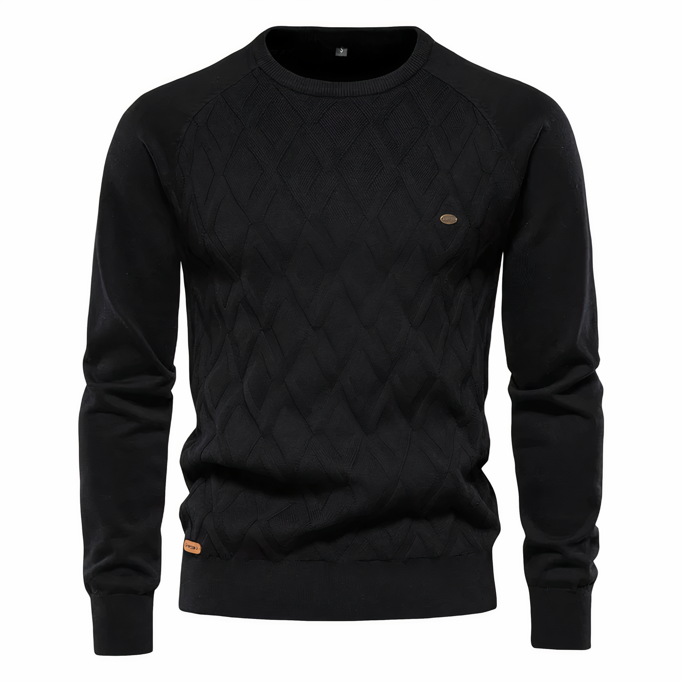 Avelena | Strickpullover mit Rautenmuster für Herren