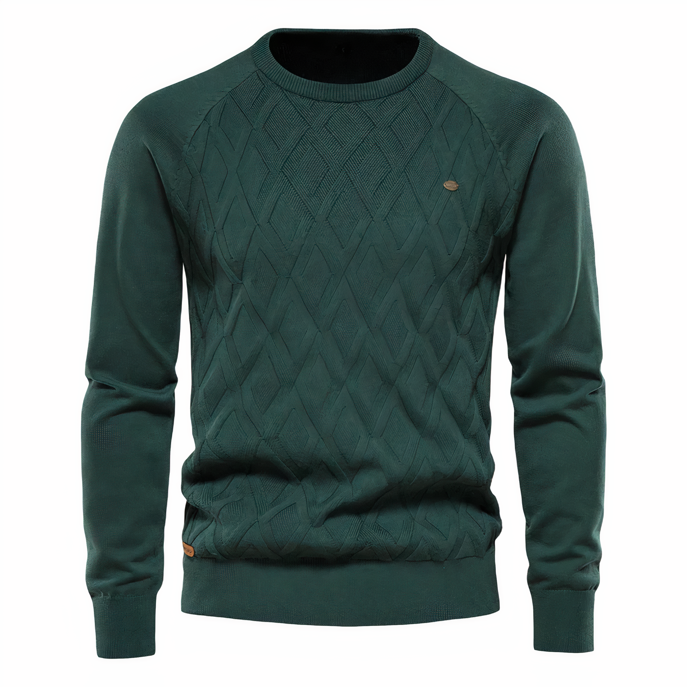 Avelena | Strickpullover mit Rautenmuster für Herren