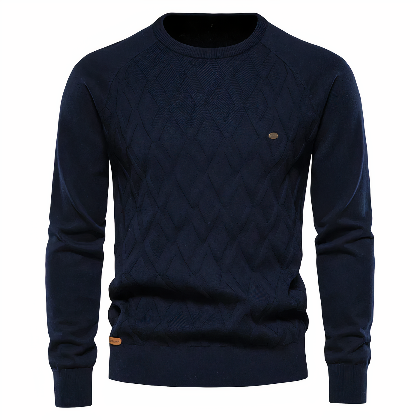 Avelena | Strickpullover mit Rautenmuster für Herren