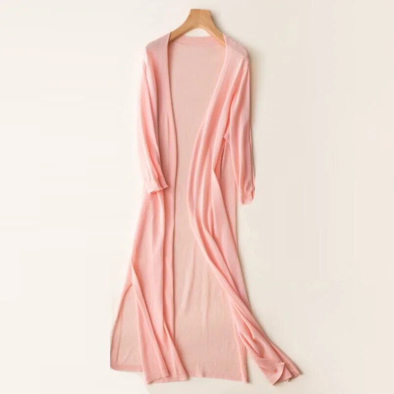 Avelena | Langer Strick-Cardigan