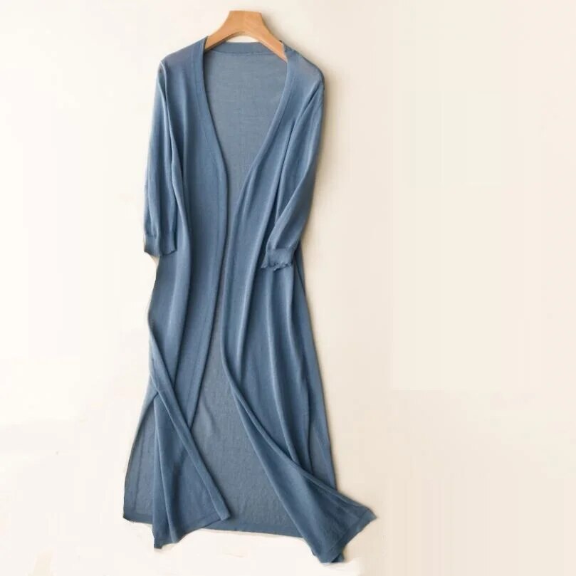Avelena | Langer Strick-Cardigan