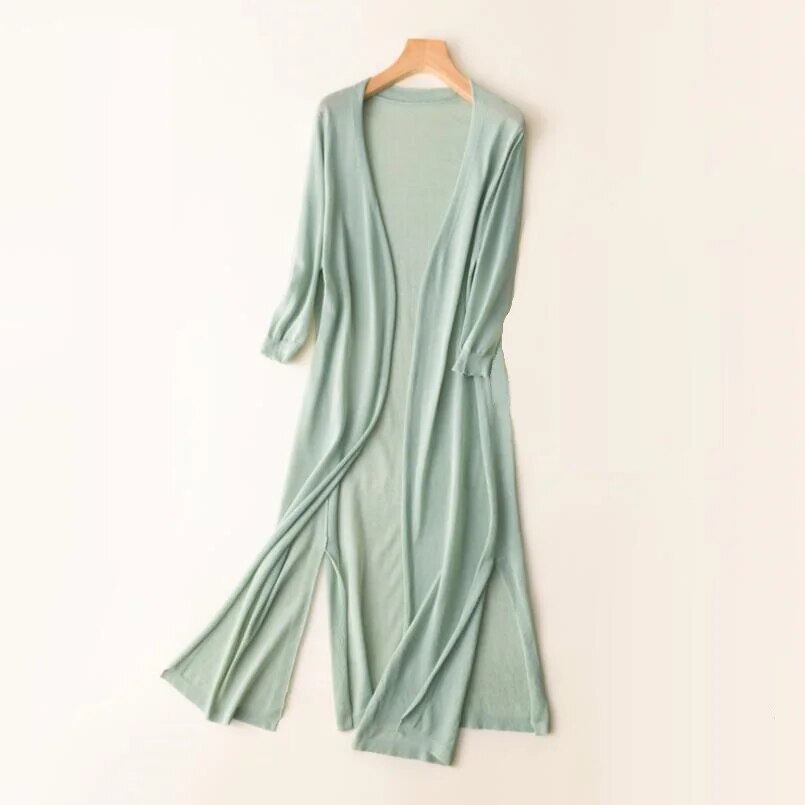 Avelena | Langer Strick-Cardigan