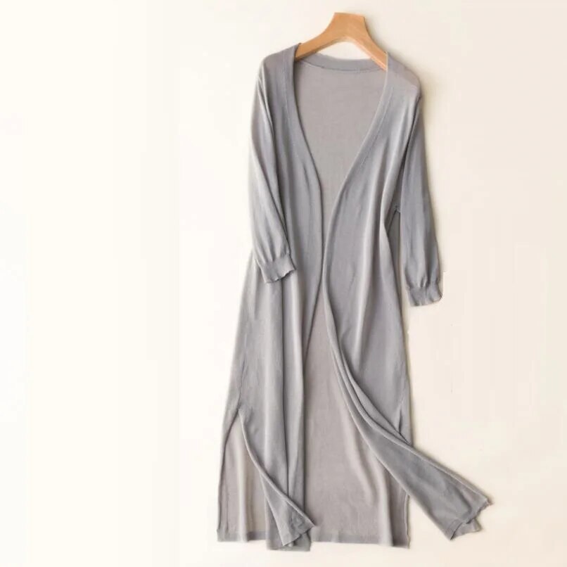 Avelena | Langer Strick-Cardigan