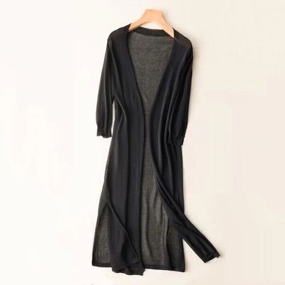 Avelena | Langer Strick-Cardigan