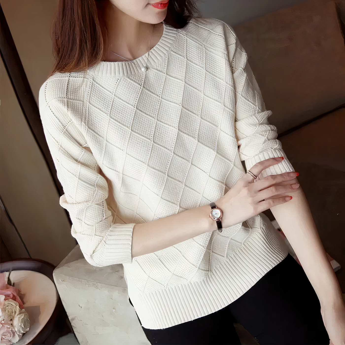 Avelena | Winter-Strickpullover