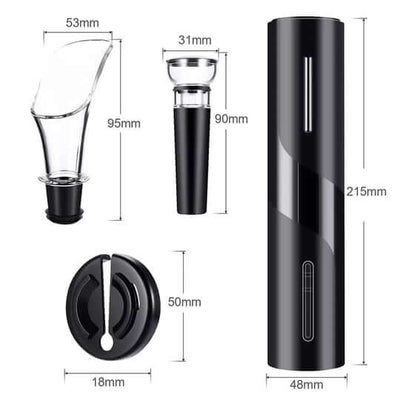 VinoLift Elektrisches Weinöffnerset – Mühelose Korkentfernung