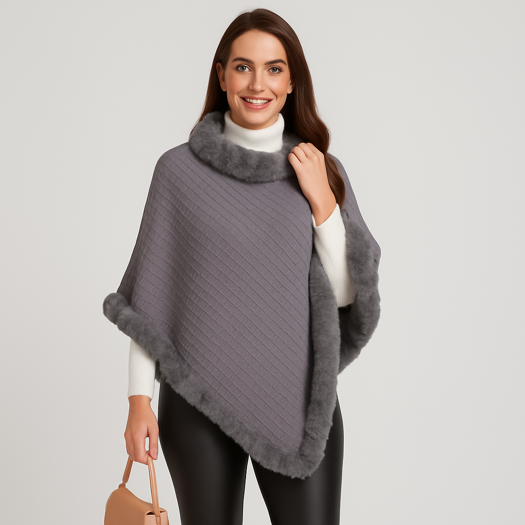 Amelinde | Herbst & Winter Pullover Schal Cape Mantel