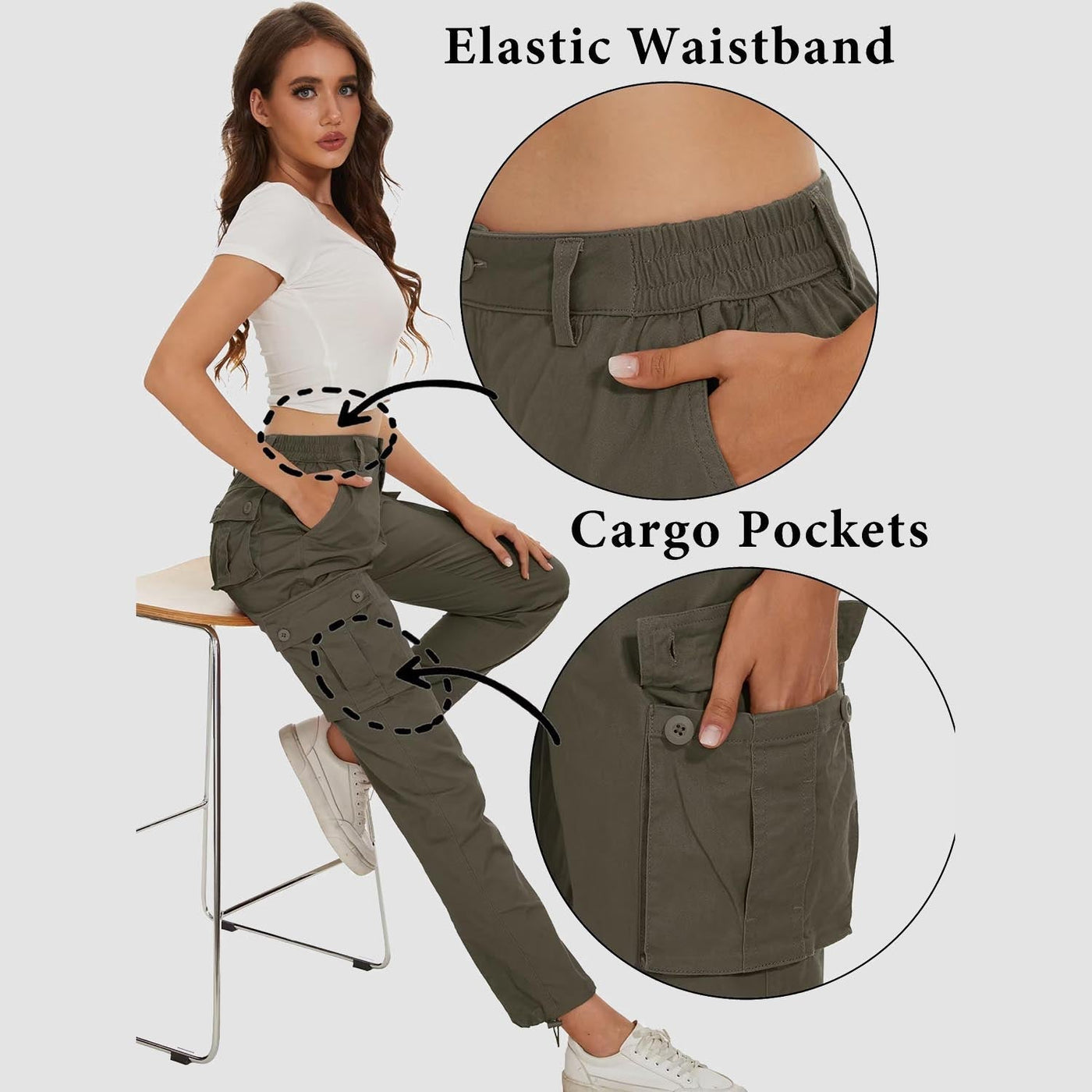 Avelena | Damen Cargo-Hose