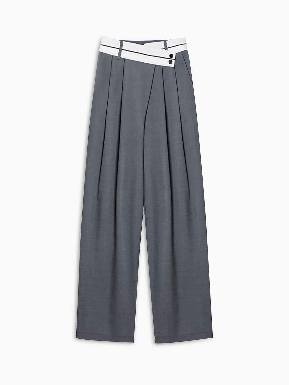 Avelena | Weite Hose mit Asymmetrischem Bund