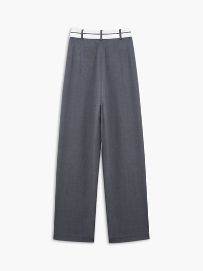 Avelena | Weite Hose mit Asymmetrischem Bund