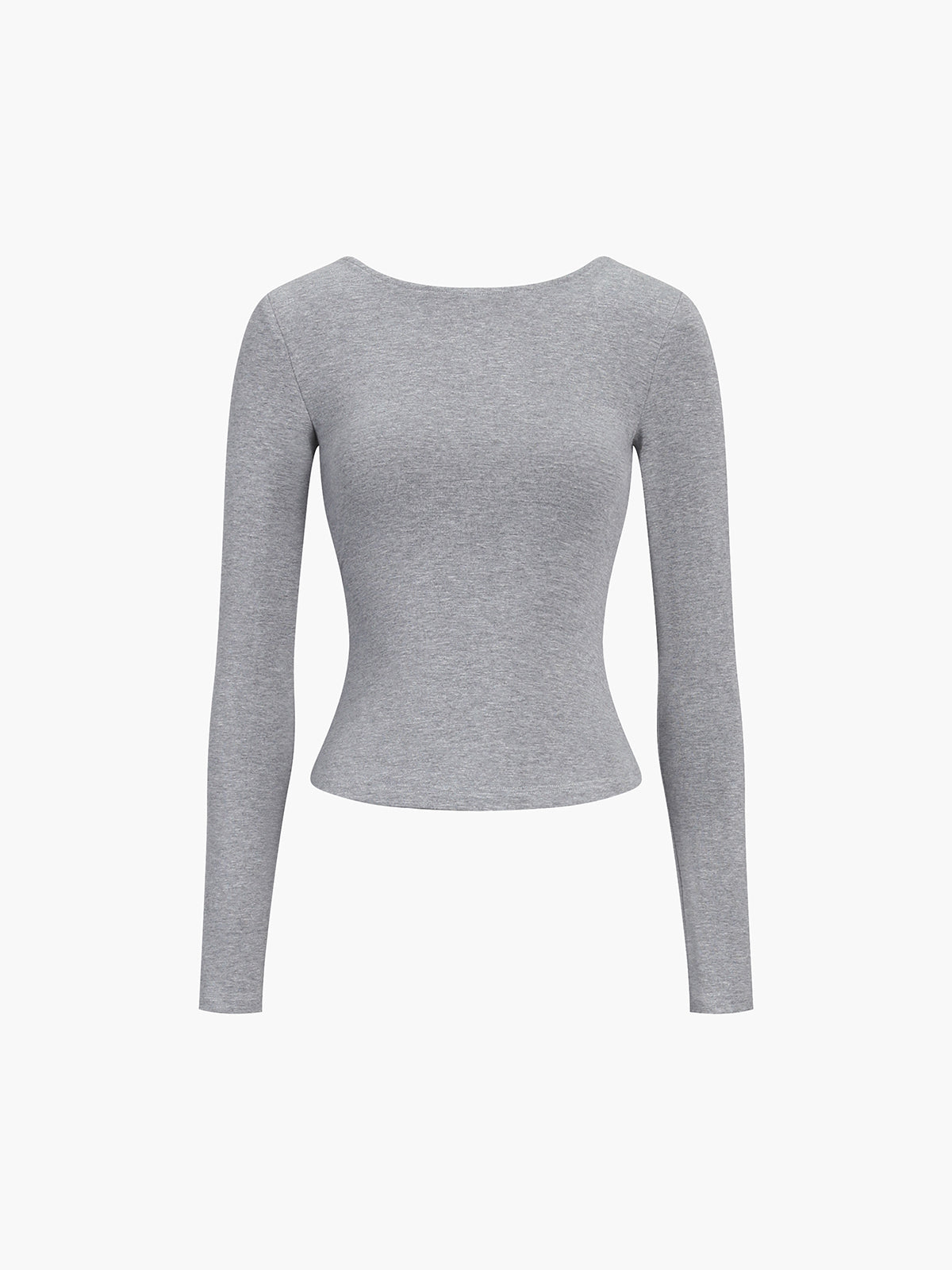 Langarm-Shirt mit Rundhalsausschnitt | Weiche Baumwolle | Minimalistisch & Vielseitig