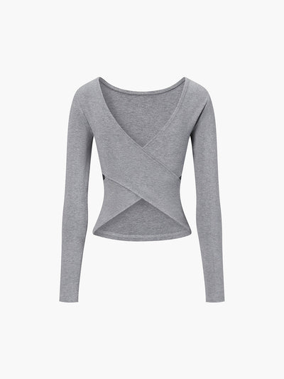 Langarm-Shirt mit Rundhalsausschnitt | Weiche Baumwolle | Minimalistisch & Vielseitig