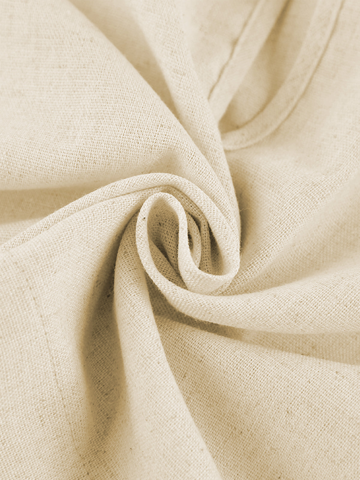 Damen Leinenhose mit weitem Bein – High-Waist, Sommerlook