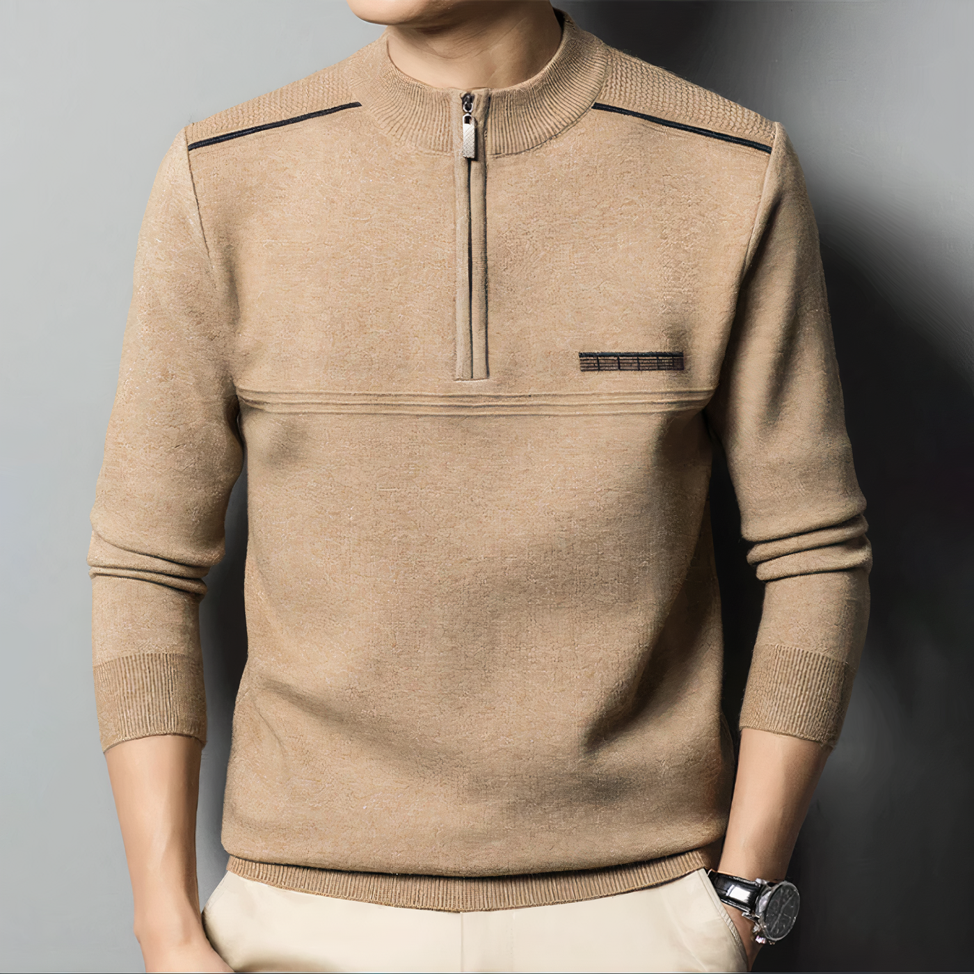 Avelena | Weicher und Bequemer Pullover für Männer