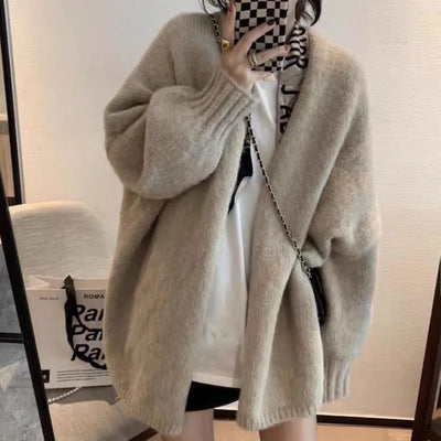 Avelena | Warme Dicke Strickjacke