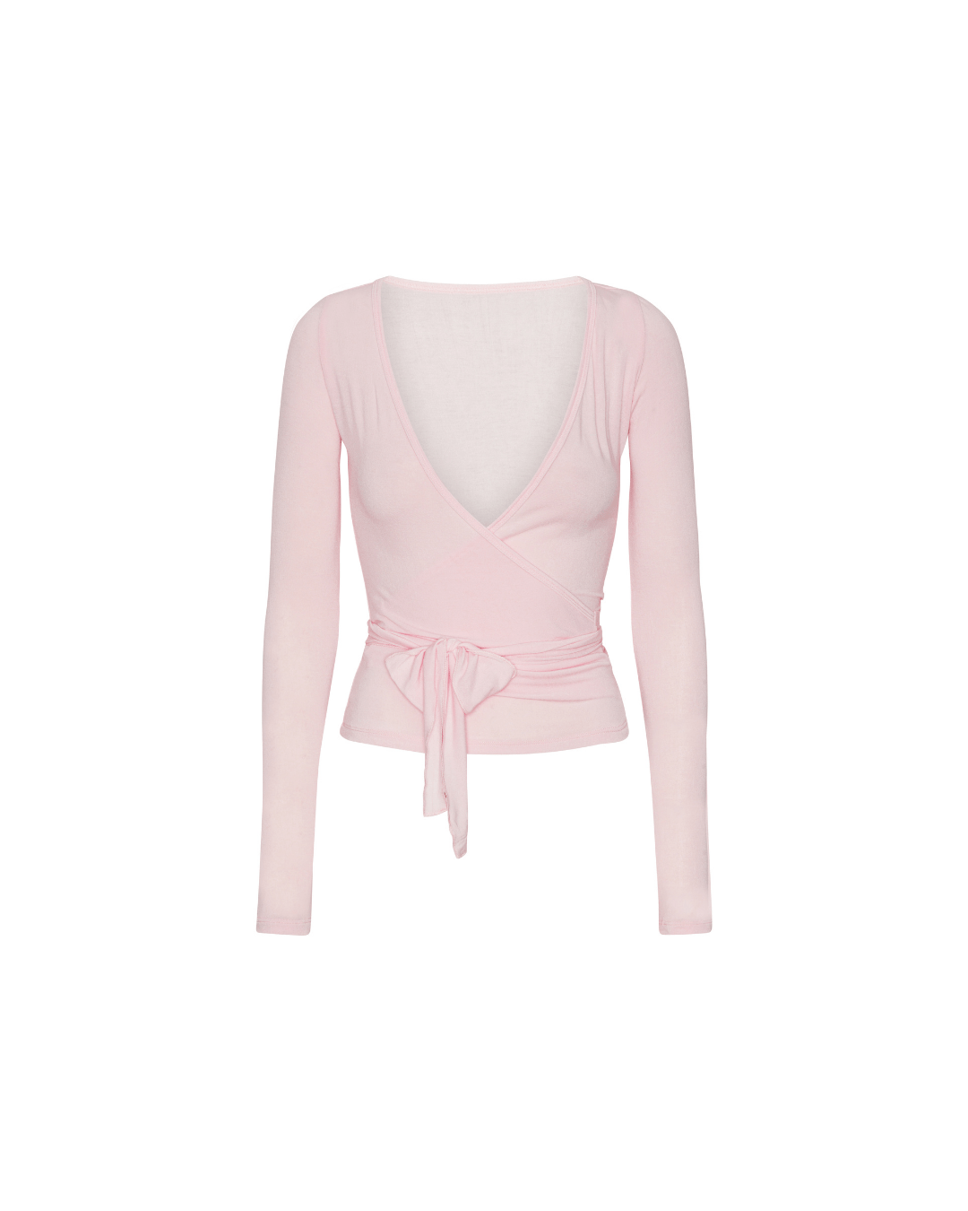 Wickelbluse - Sanftes Pink