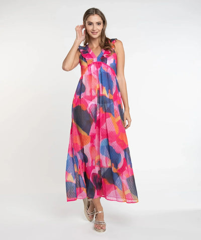 Thelia – Lebendiges Maxikleid