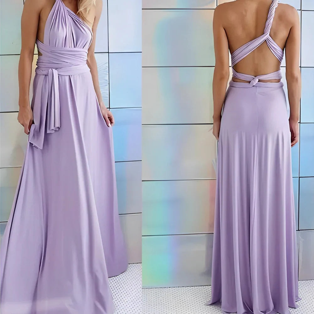 Jacqui – Stilvolles Multiway-Maxikleid