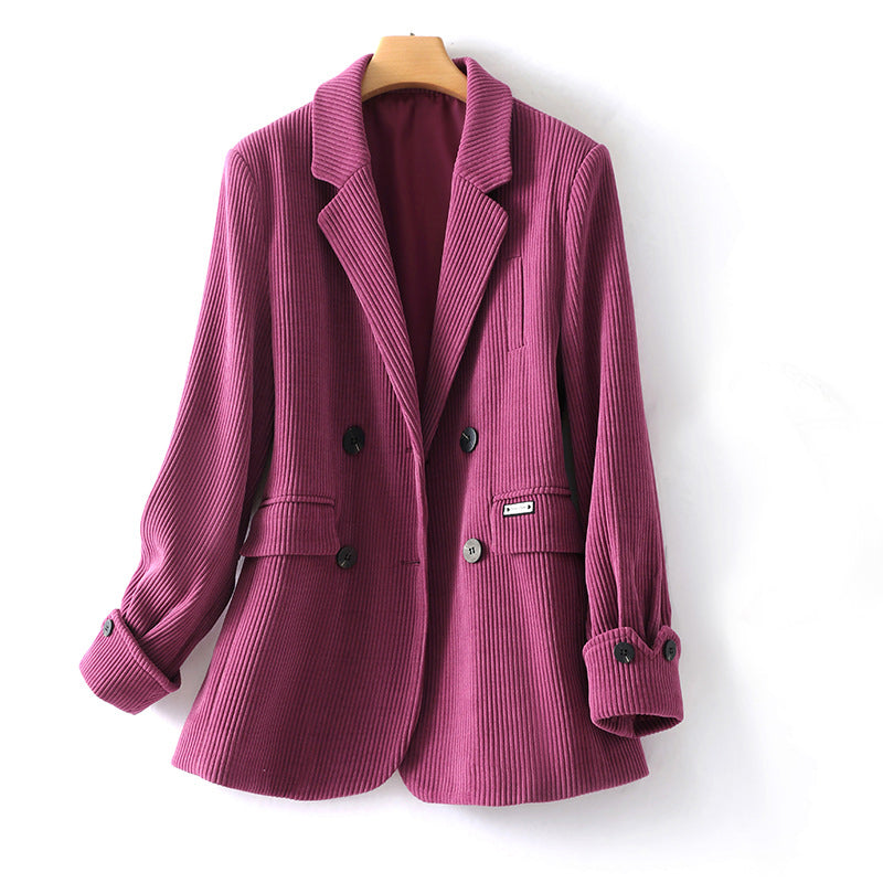 Avelena | Eleganter Cord-Blazer für Stilvolle Auftritte