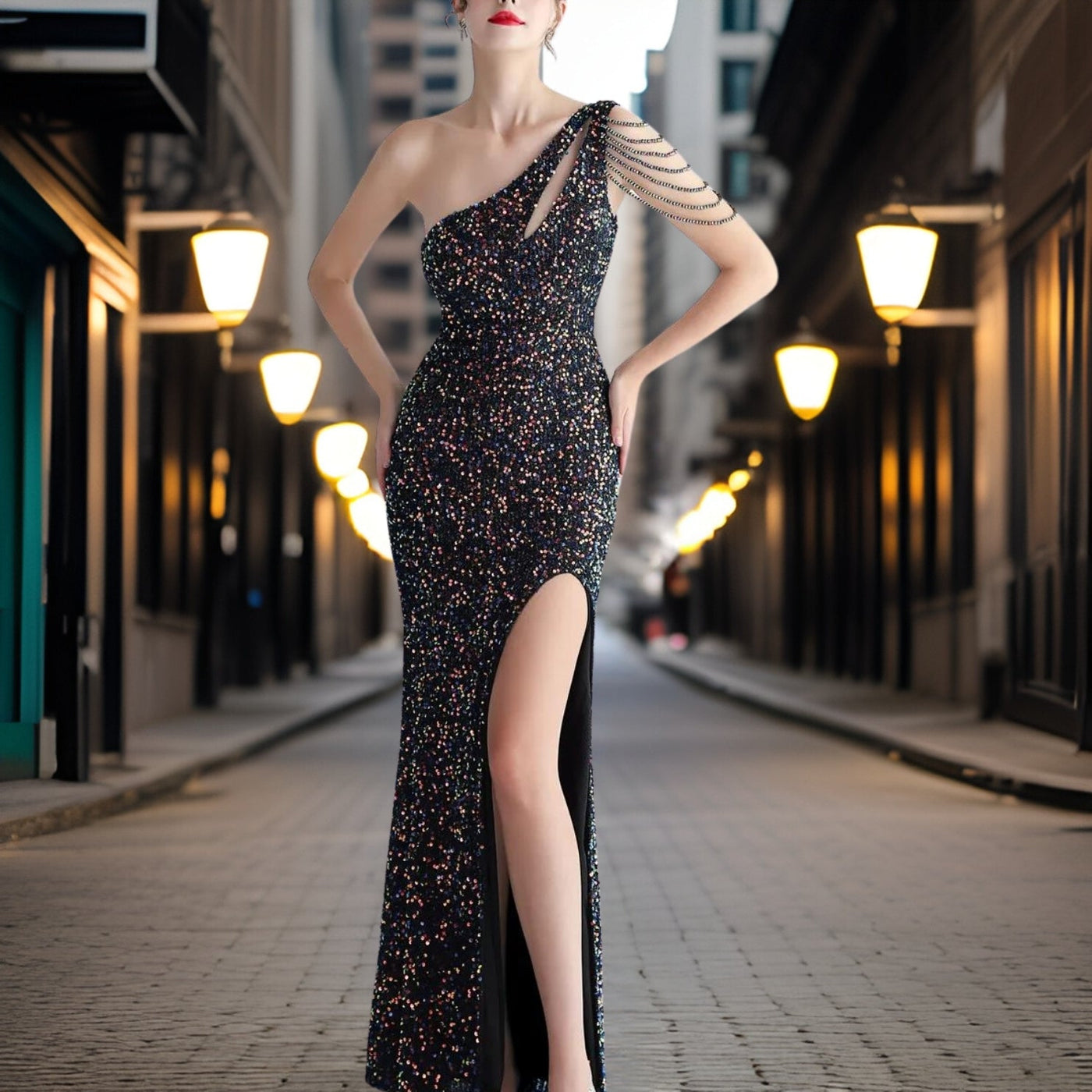 Avelena | Hochwertiges Abendkleid