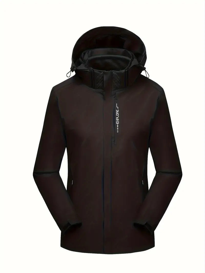 Avelena | Wasserdichte, Winddichte Hardshell- und Fleece-Thermo-Innenjacke
