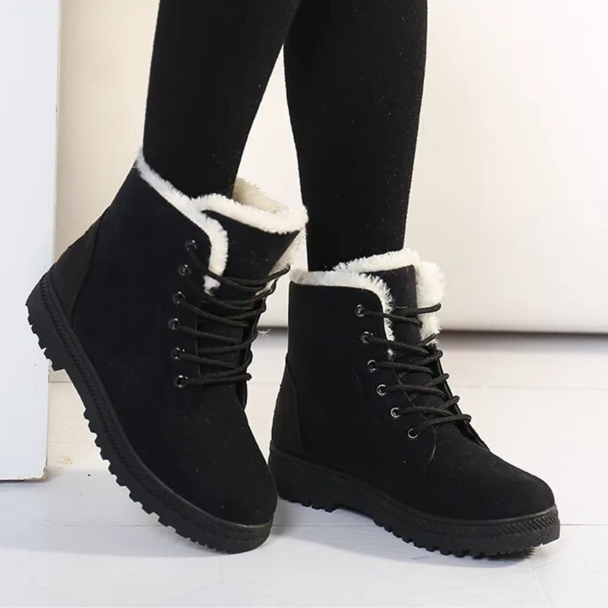 Avelena | Rutschfeste Schneestiefel Zum Schnüren