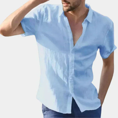 Lässiges sommerhemd für herren