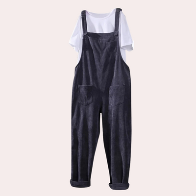Erika - Lässiger Damen Overall Jumpsuit Für Freizeit & Alltag