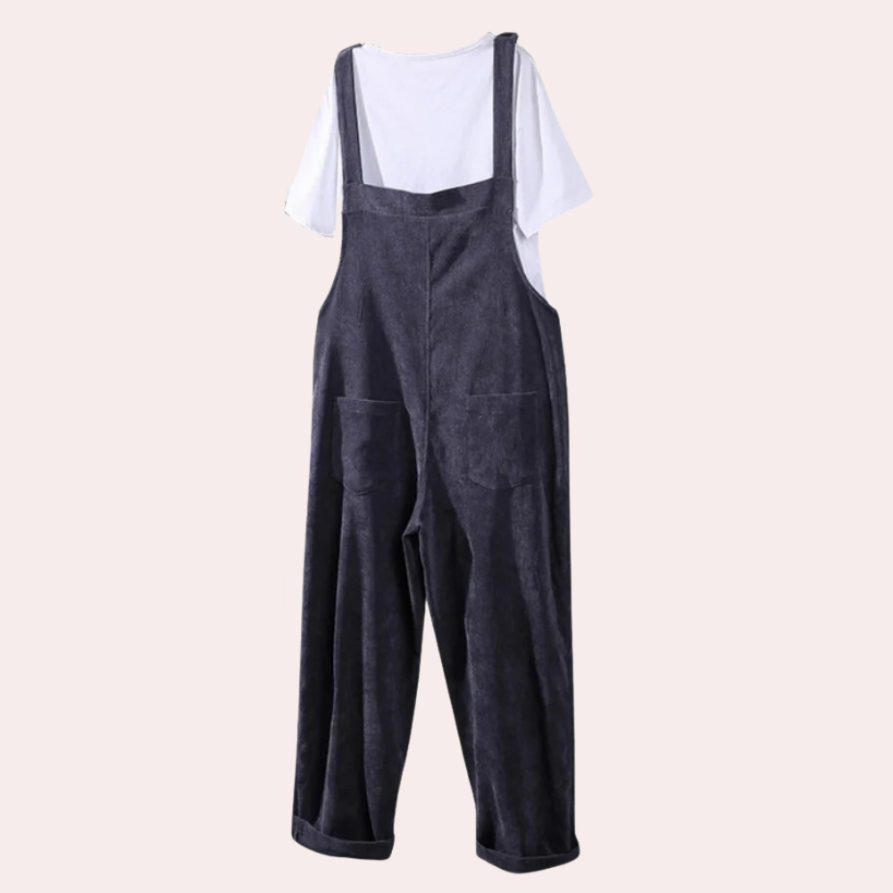 Erika - Lässiger Damen Overall Jumpsuit Für Freizeit & Alltag
