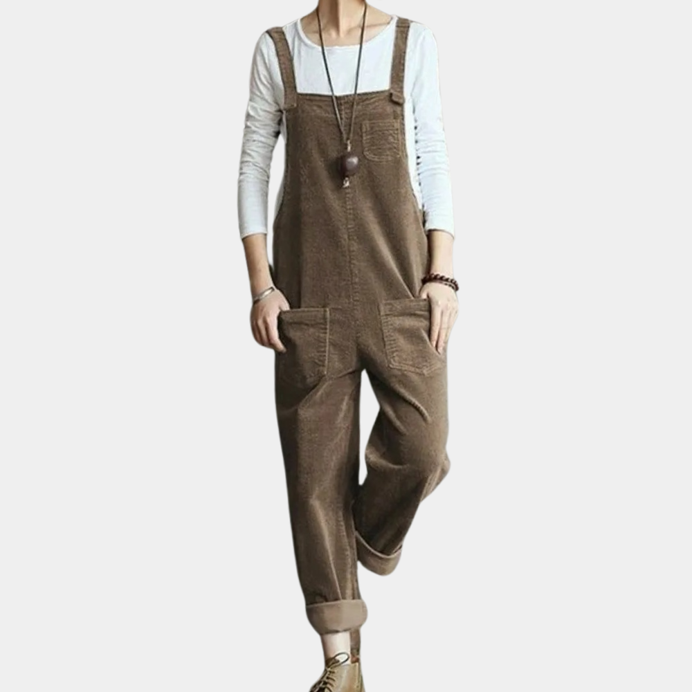 Erika - Lässiger Damen Overall Jumpsuit Für Freizeit & Alltag