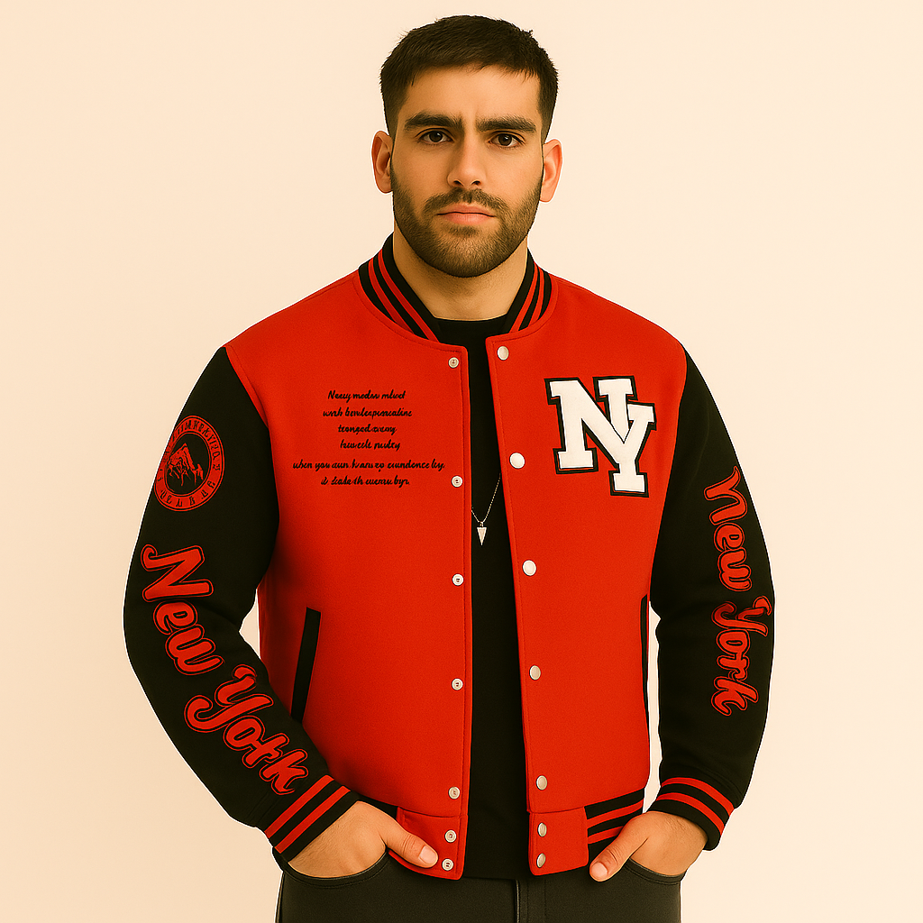 Marcus | Varsity Strickfleecejacke