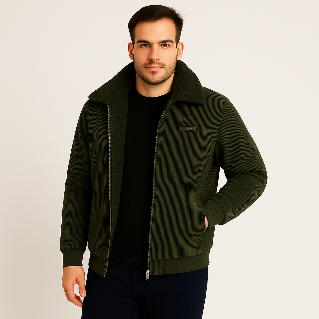 Ralph | Herren Cordjacke – Zeitlose warme Winterjacke