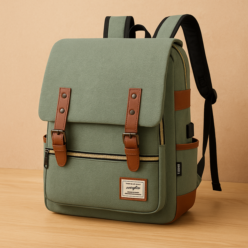 Robuste Outdoor-Tasche für Damen und Herren mit Laptop-Aufbewahrung