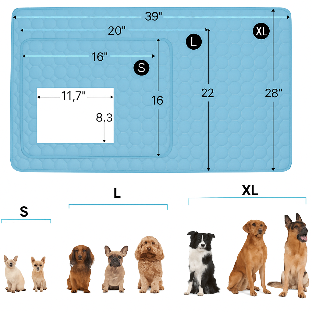 Kühlende Hundematte - CoolPet Mat