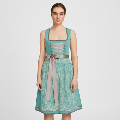 Heidi Dirndl Damen – Modernes Kleid für Oktoberfest